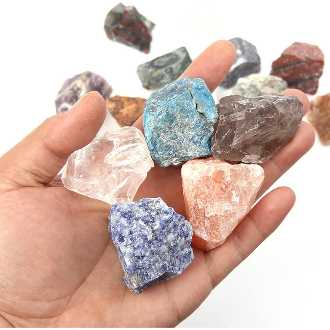 Cristales de Jaspe Rojo Crudos 3-5 cm Erliway - Piedras Naturales