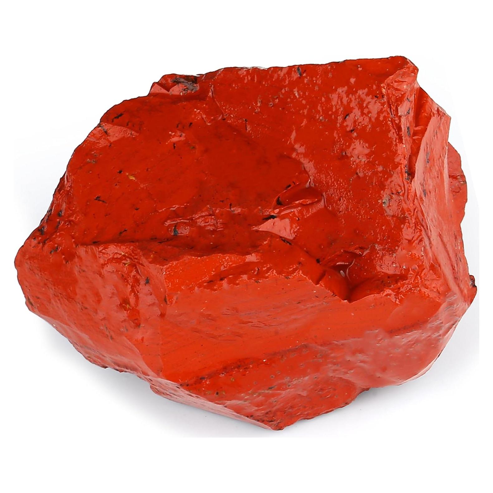 Piedra Cruda Jaspe Rojo YATOJUZI 4.6-5.6 cm Cristales Sanadores