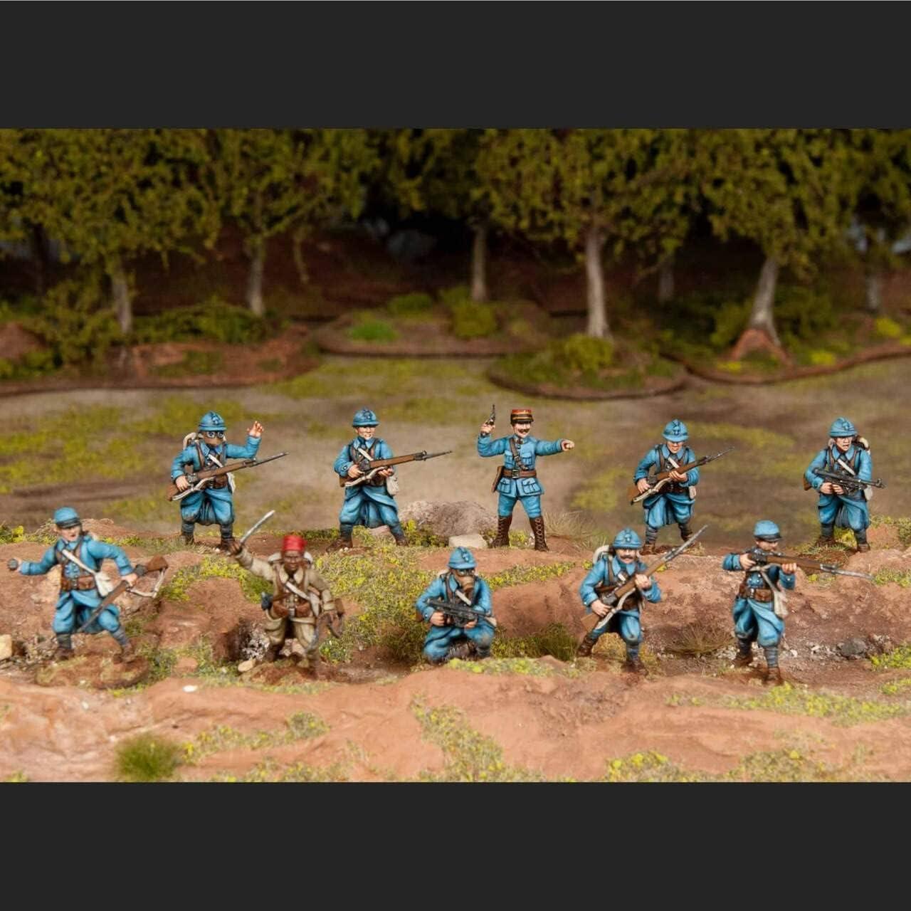 Conjunto de Infantería Francesa Wargames Atlantic WAAGW002