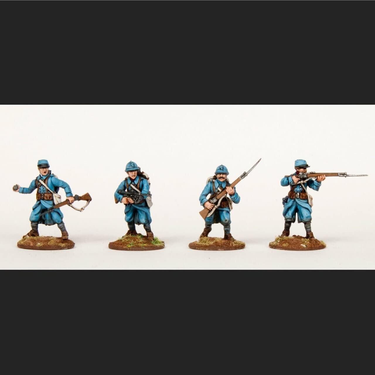 Conjunto de Infantería Francesa Wargames Atlantic WAAGW002