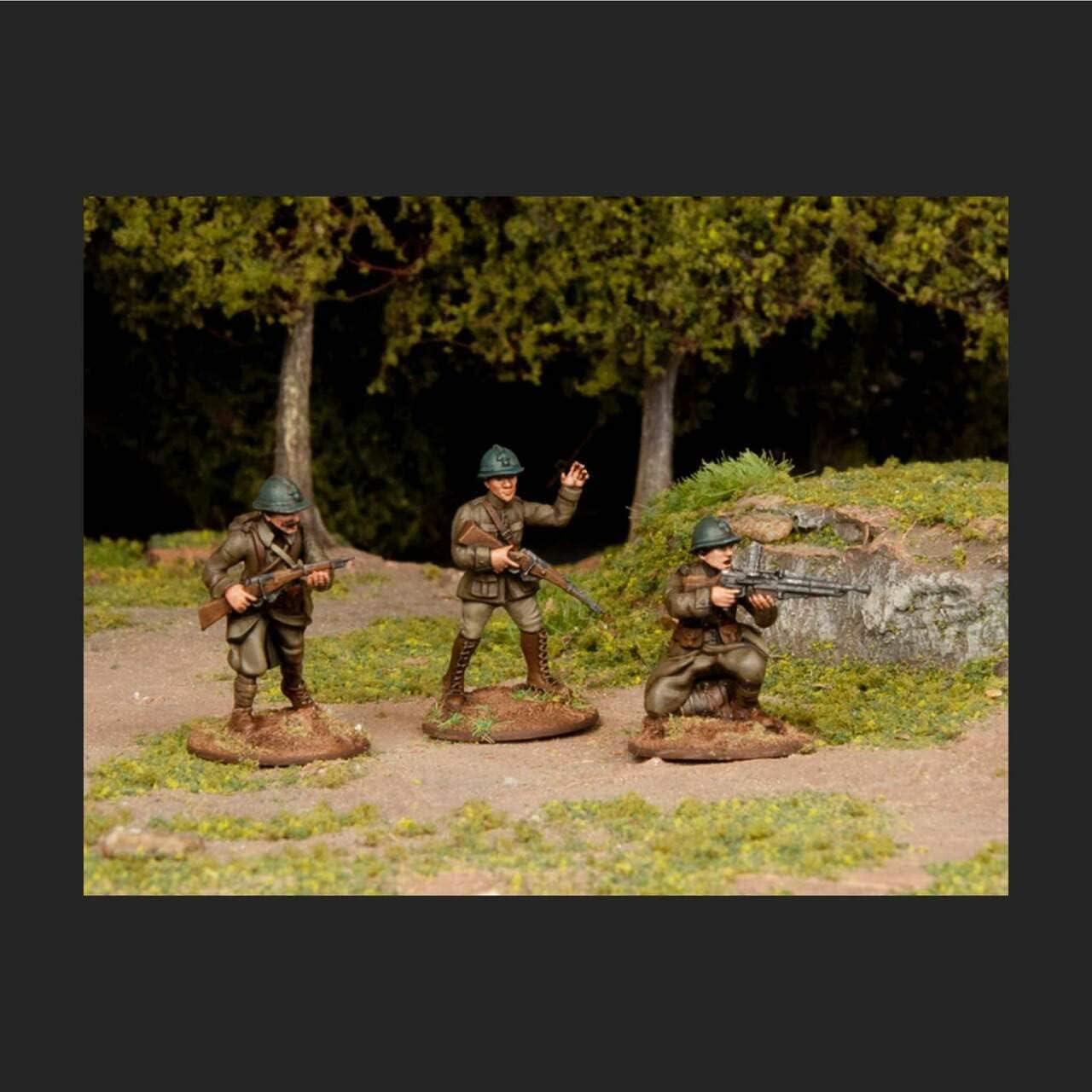 Conjunto de Infantería Francesa Wargames Atlantic WAAGW002