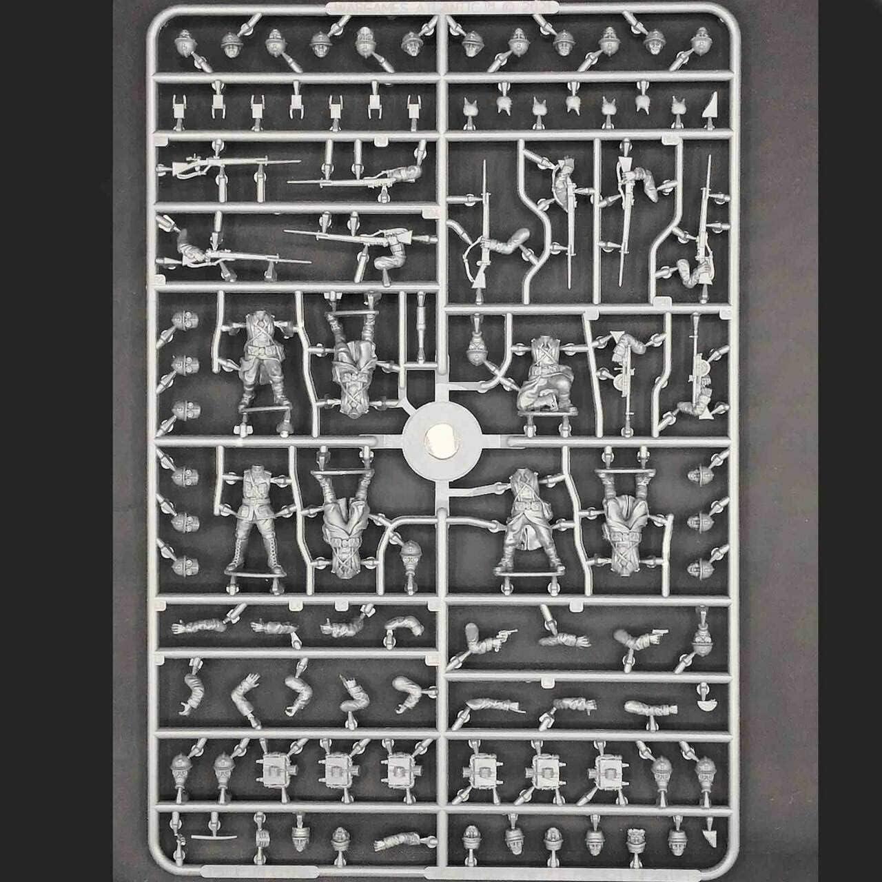 Conjunto de Infantería Francesa Wargames Atlantic WAAGW002