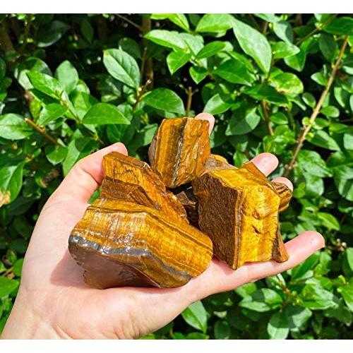 Piedra Ojo de Tigre Natural Cruda 1Lb Zenkeeper - Sanación