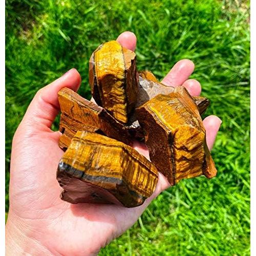 Piedra Ojo de Tigre Natural Cruda 1Lb Zenkeeper - Sanación