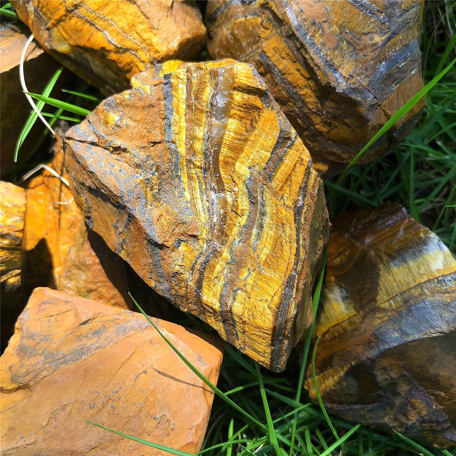 Piedra Ojo de Tigre Natural Cruda 1Lb Zenkeeper - Sanación