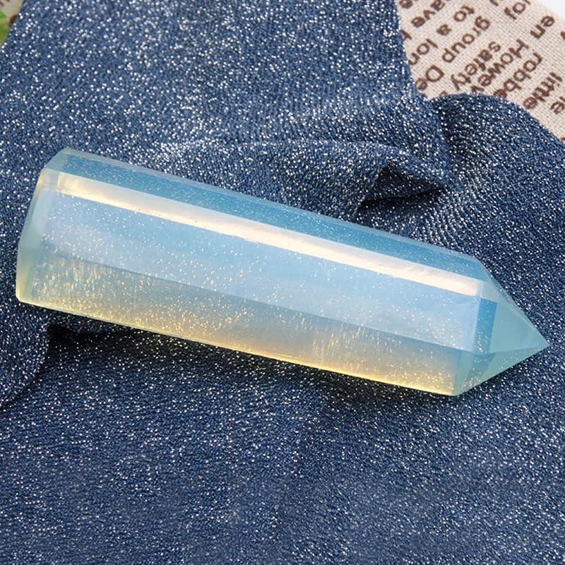 Obelisco de Cuarzo Opalita Acxico 90-100mm Reiki Sanación