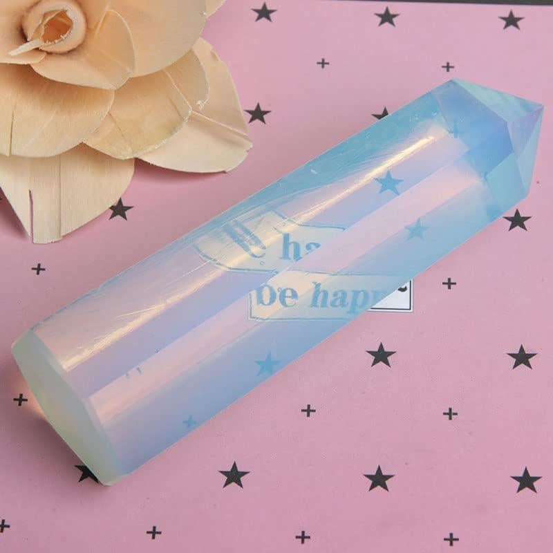 Obelisco de Cuarzo Opalita Acxico 90-100mm Reiki Sanación