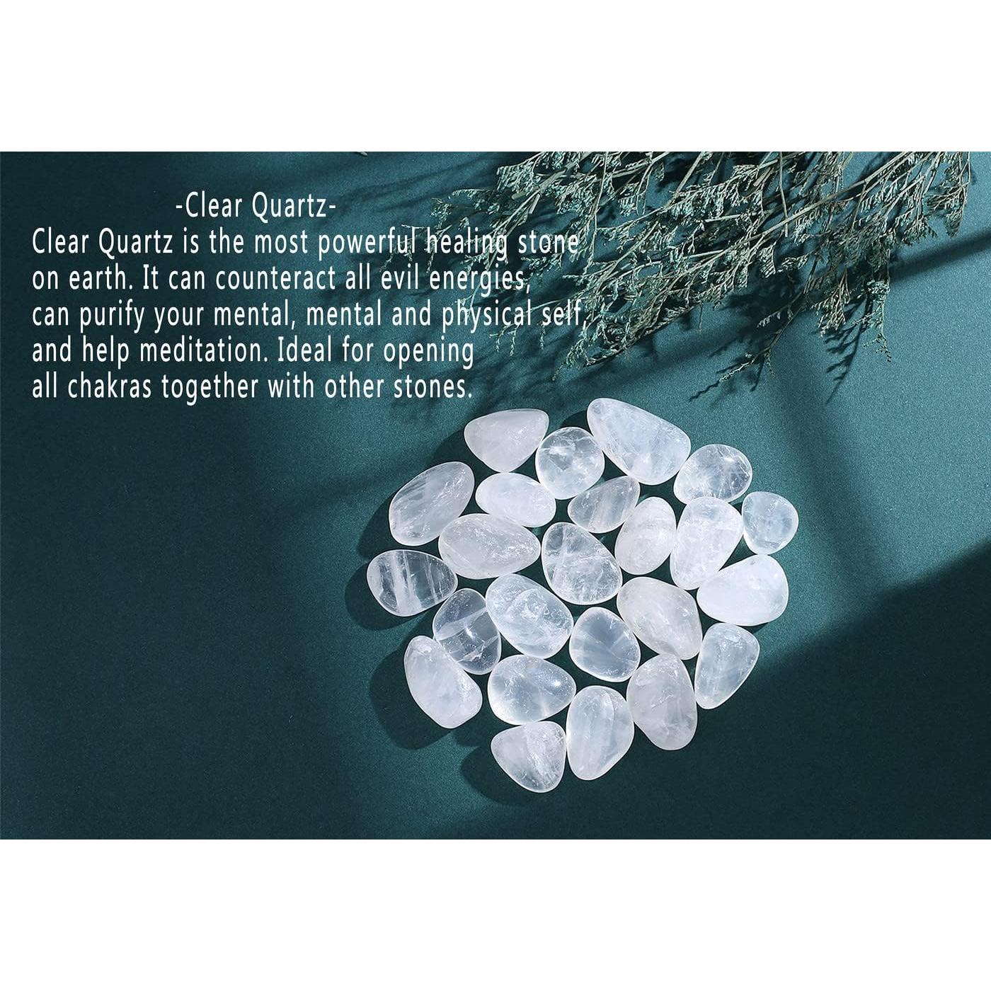 Cristales de Cuarzo Claro MAIBAOTA 100g Piedras Naturales