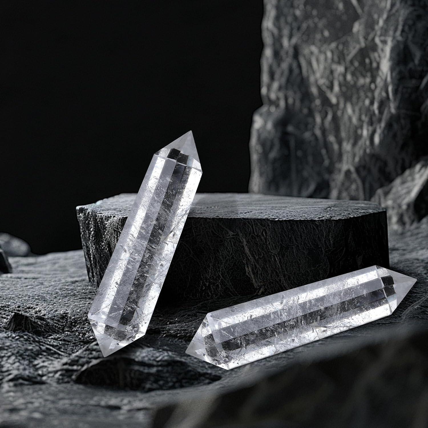 Varita de Cristal Sanador YATOJUZI Cuarzo Claro 8.89 cm