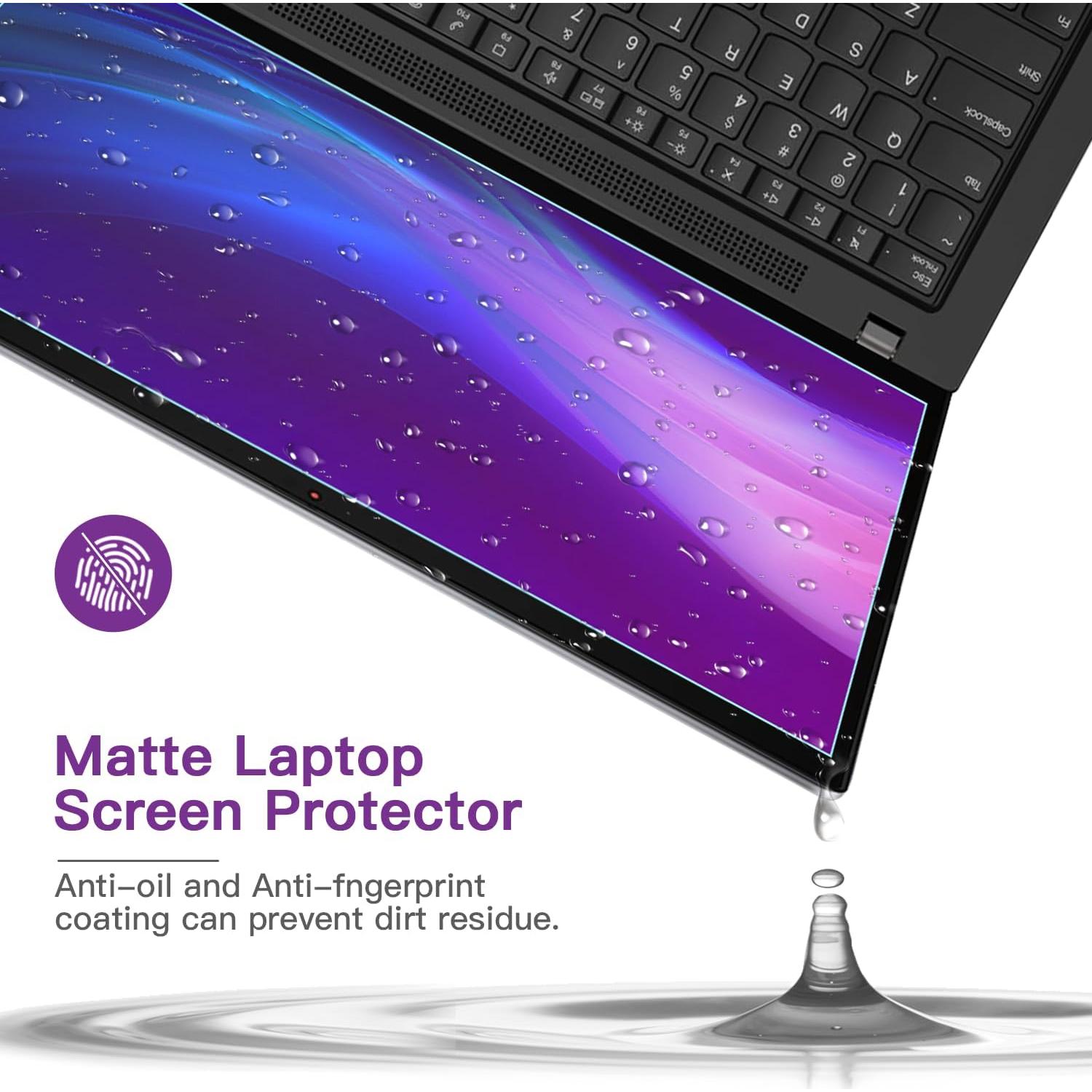 Paquete de 2 Protectores de Pantalla 14" Anti Luz Azul ANTOGOO V