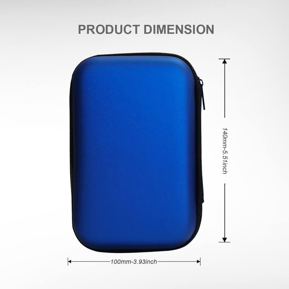 Funda de Transporte para Disco Duro DUMEALAGR Azul Oscuro