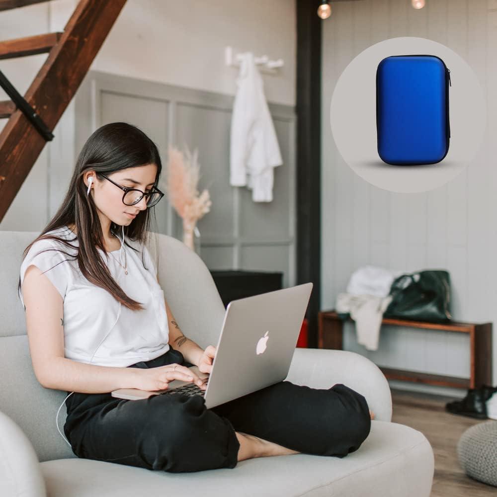 Funda de Transporte para Disco Duro DUMEALAGR Azul Oscuro