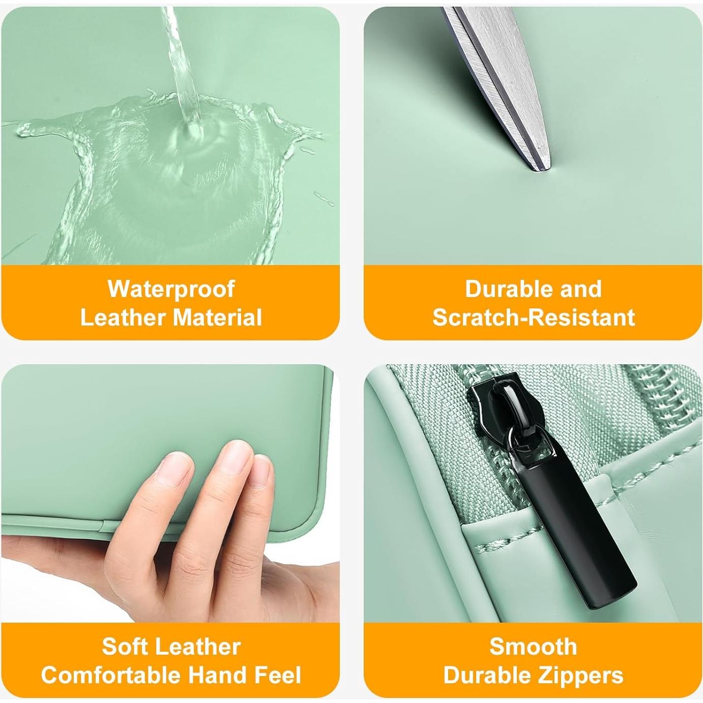 Funda de Disco Duro Externo Miloocul Verde Claro 1TB-4TB