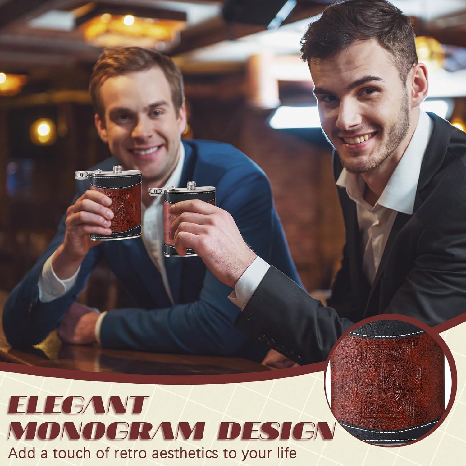 Termo de Cadera Personalizado Baderke 8 oz Acero Inoxidable