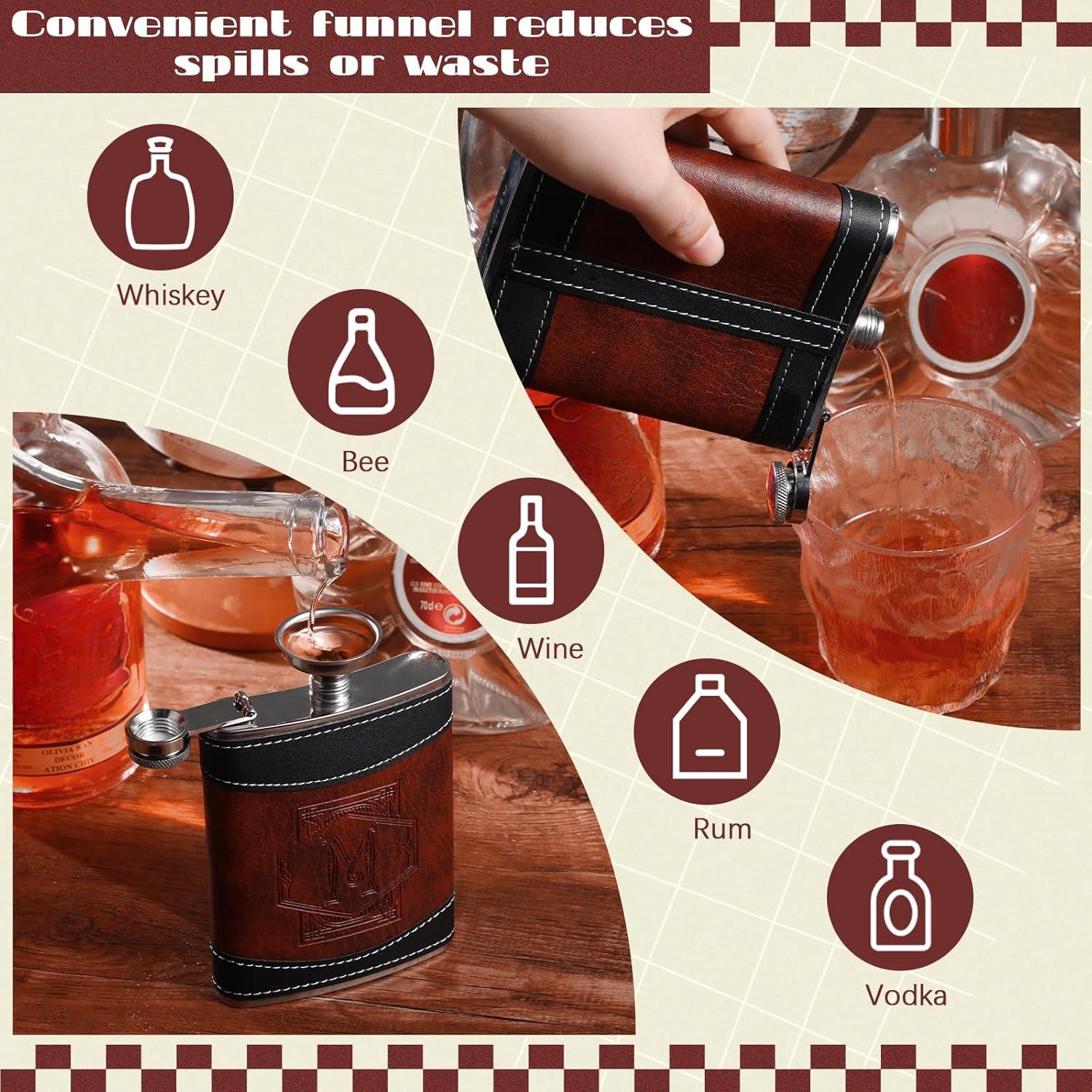 Termo de Cadera Personalizado Baderke 8 oz Acero Inoxidable