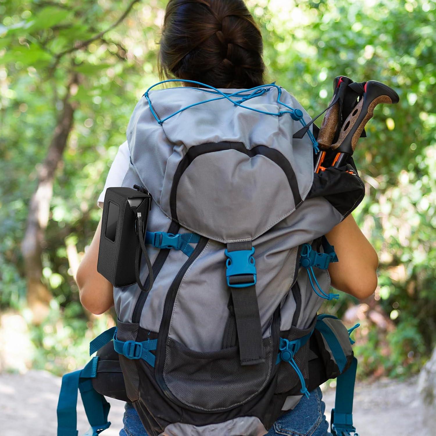 Funda de cuero PU Anker A1695 para banco de energía 25,000mAh