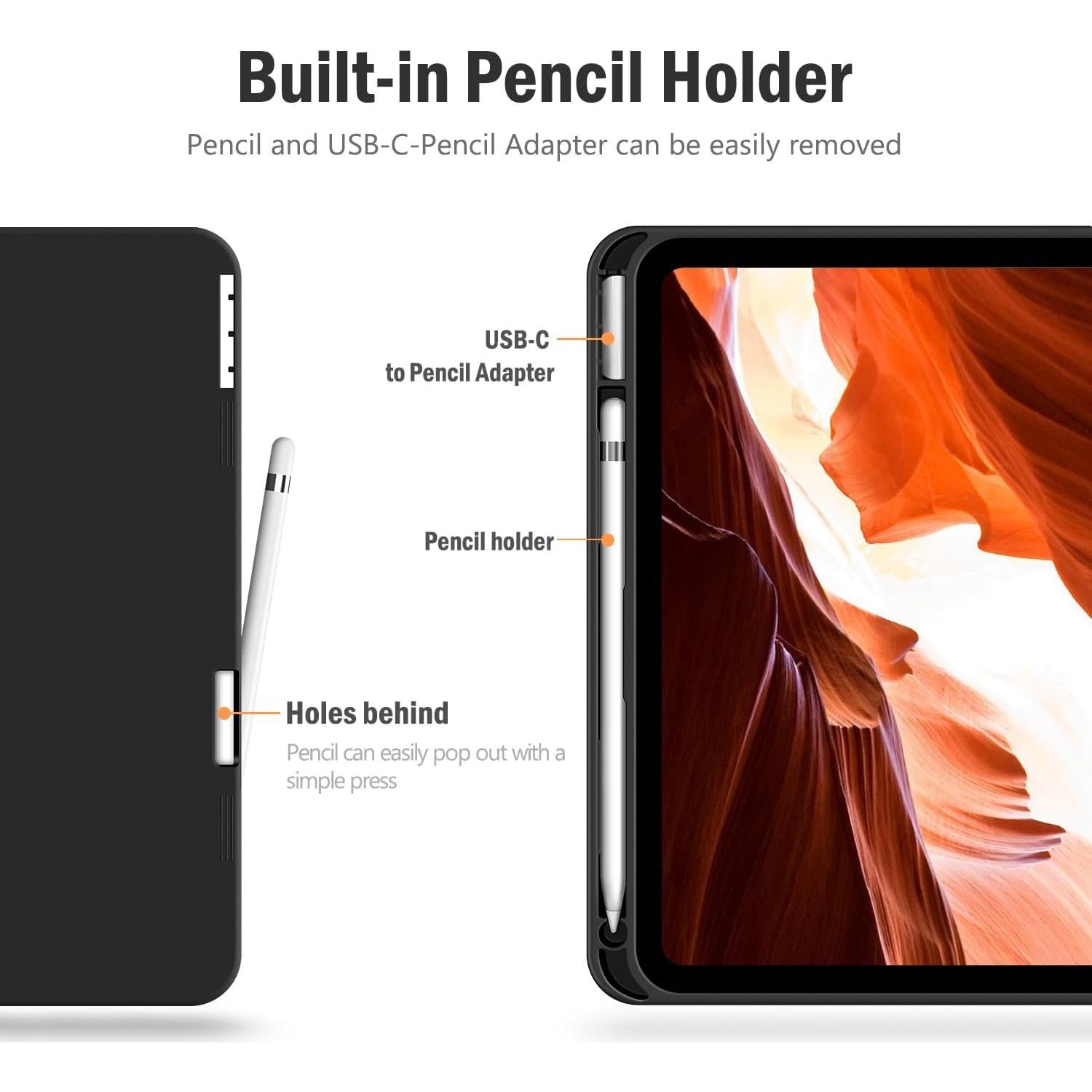 Funda Antbox para iPad 11" (A16) y 10.9" 2022 con Soporte Lápiz