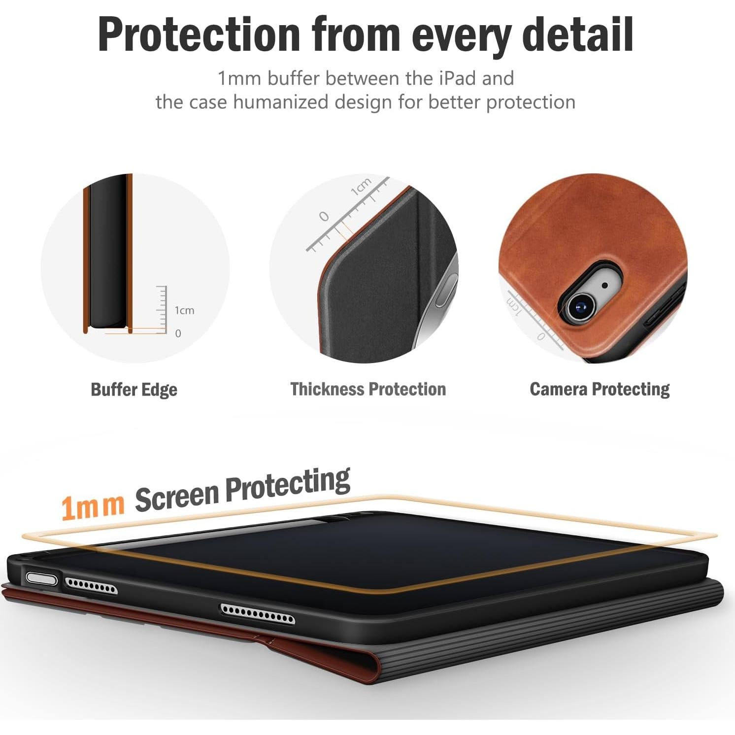 Funda Antbox para iPad 11" (A16) y 10.9" 2022 con Soporte Lápiz