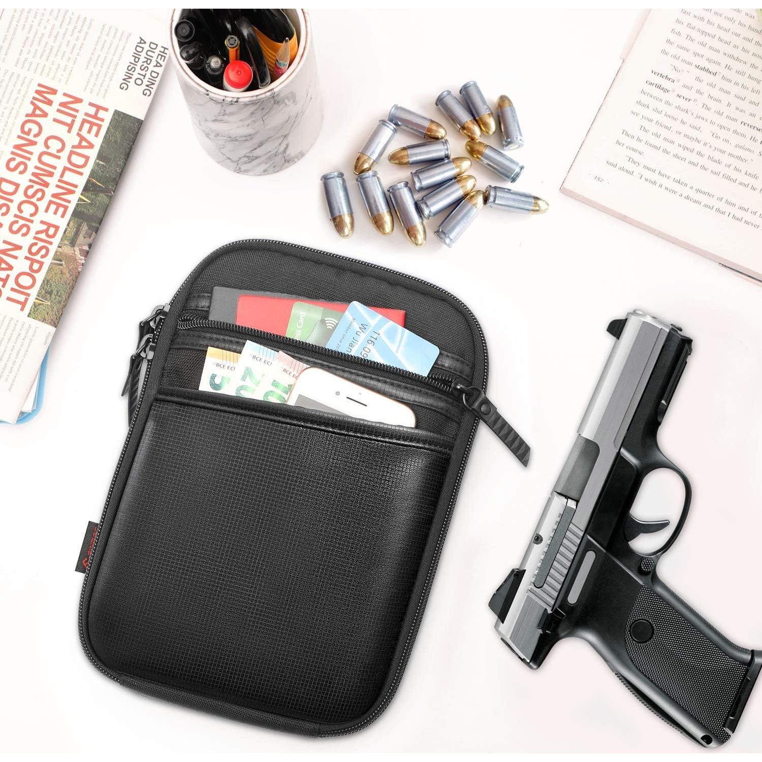 Bolsa de Transporte Oculta FINPAC para Armas - Negro