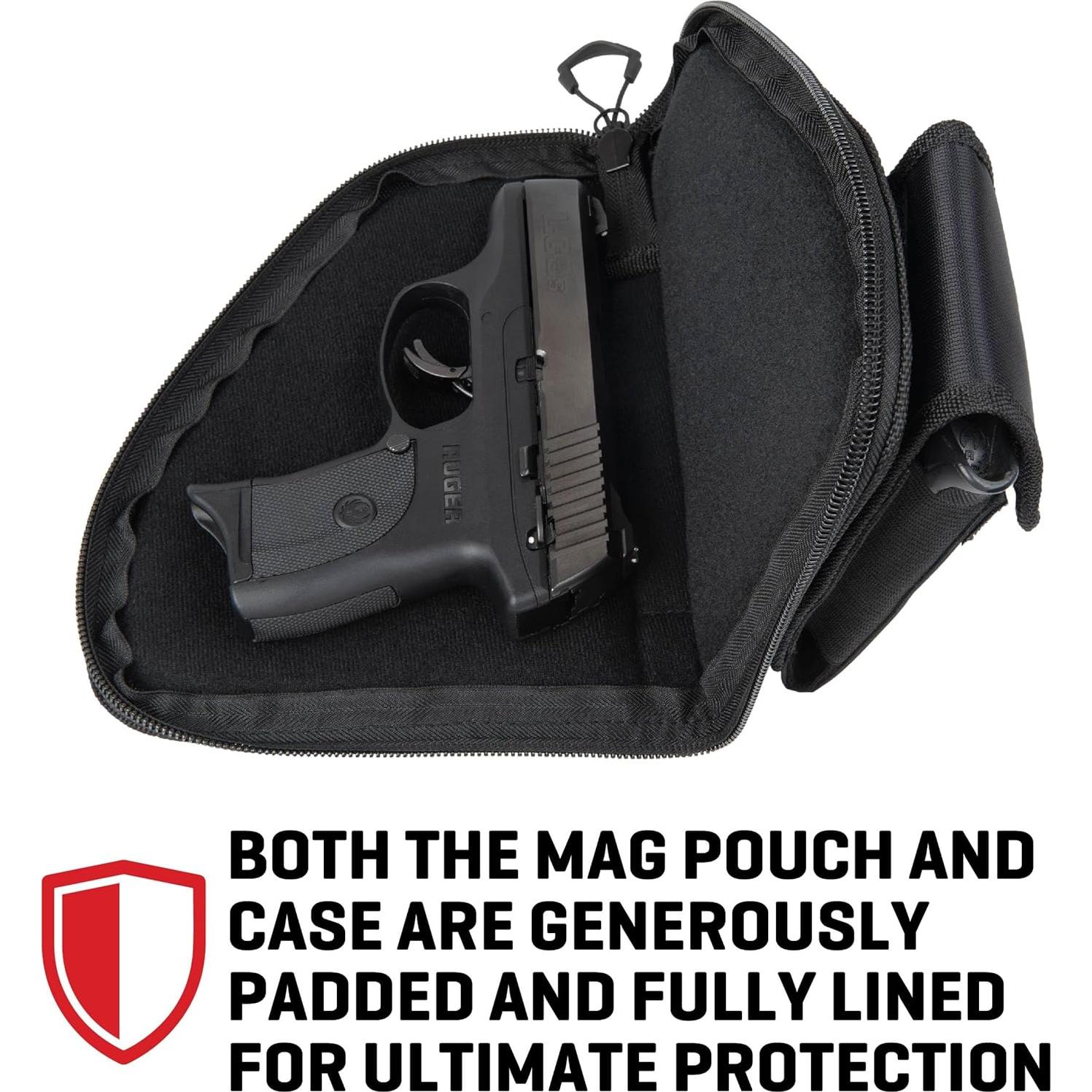 Funda para Pistola Allen Company con Bolsa para Cargador 20.32cm