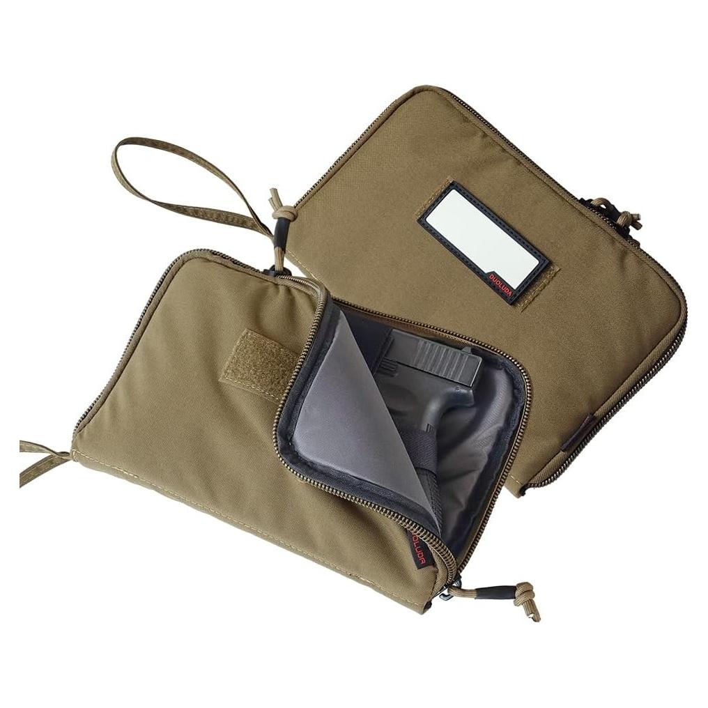 Paquete de 2 Fundas de Pistola Suaves DUOLUDA Dh237 Caqui