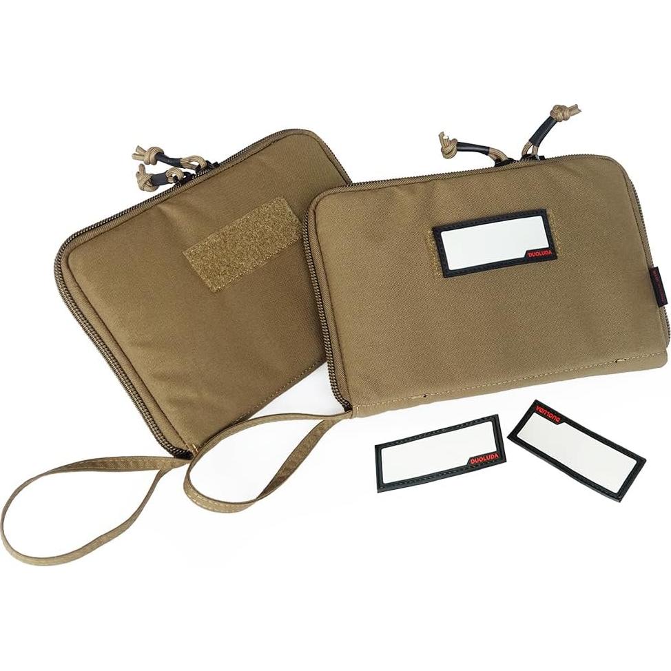 Paquete de 2 Fundas de Pistola Suaves DUOLUDA Dh237 Caqui