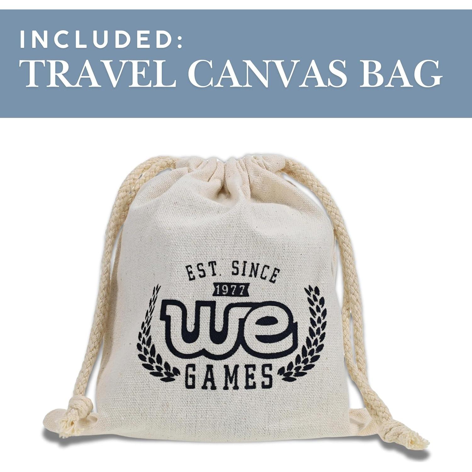 Taza de Dados de Cuero Marrón Oscuro WE Games con 5 Dados