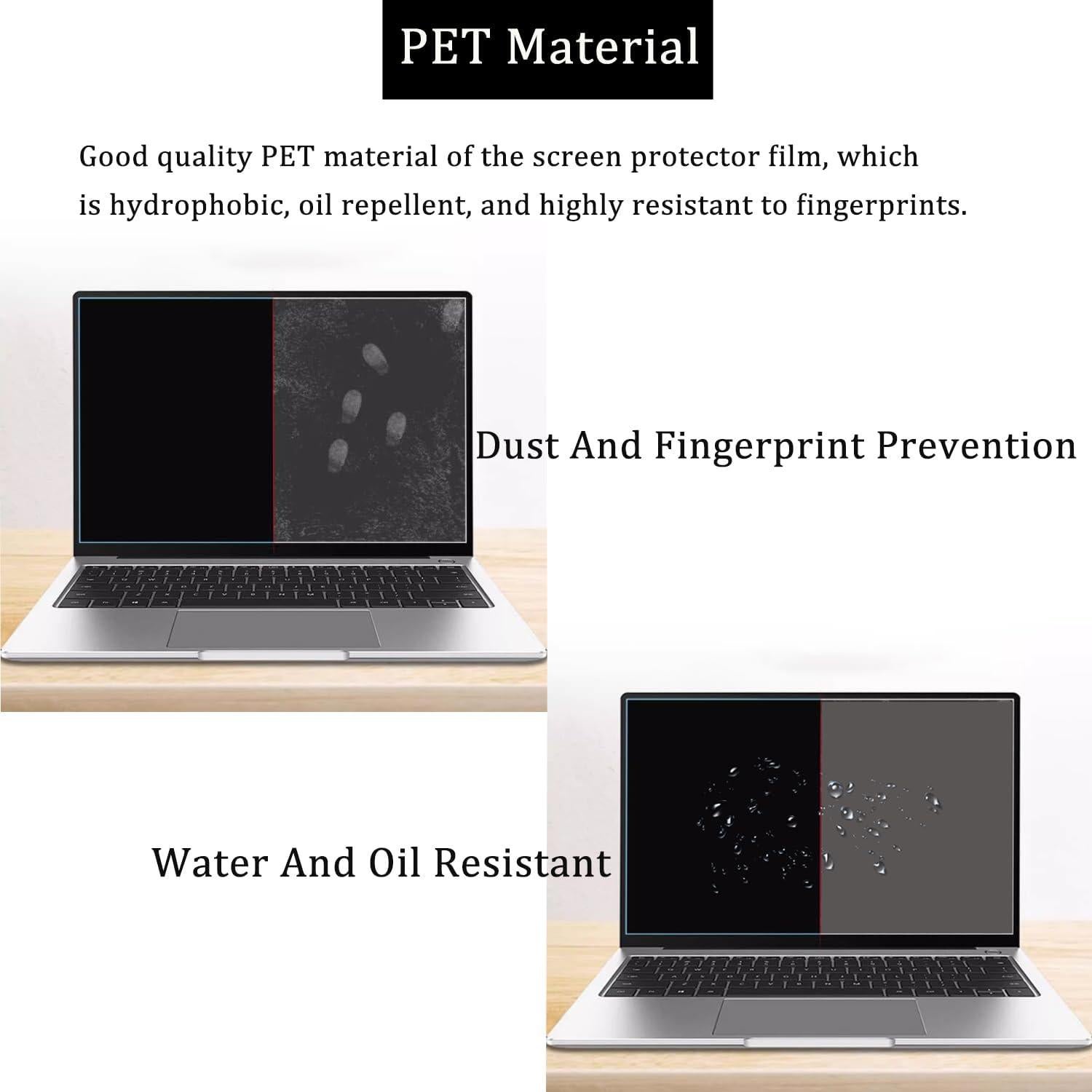 Paquete de 3 Protectores de Pantalla 14" i-Tensodo HD Anti-Rasguños