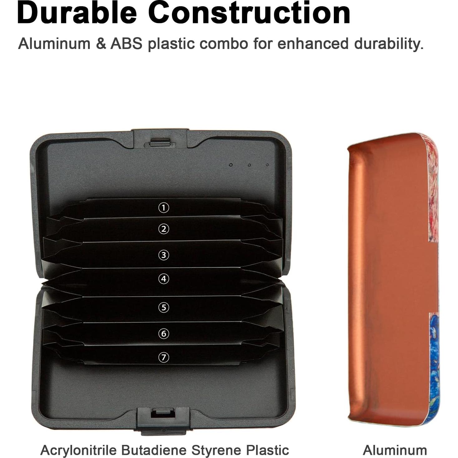 Tarjetero RFID Kaabao Slim Isla Tropical 10 Tarjetas