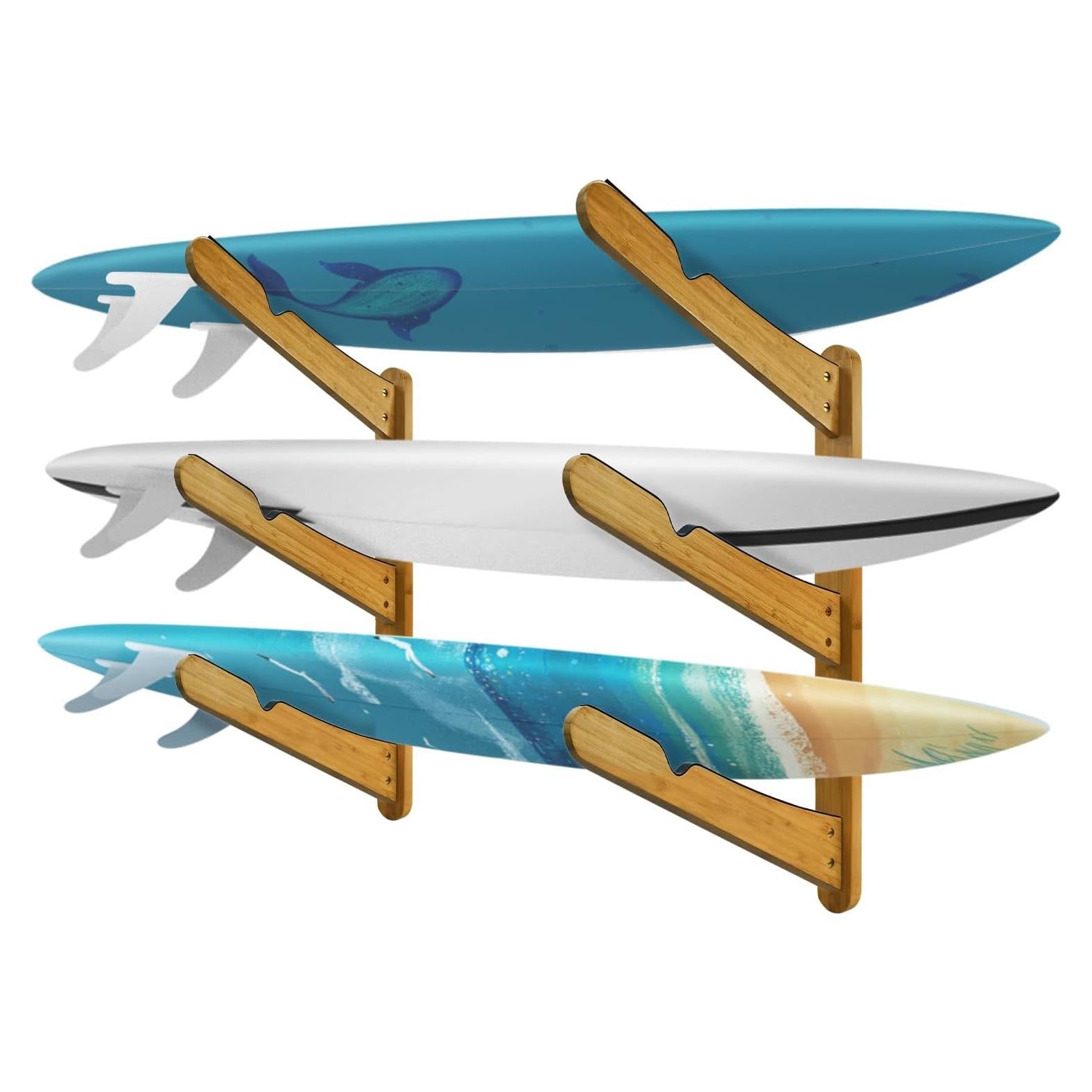 Soporte para Tablas de Surf TWO STONES CJ-OT2202 - Acero Negro