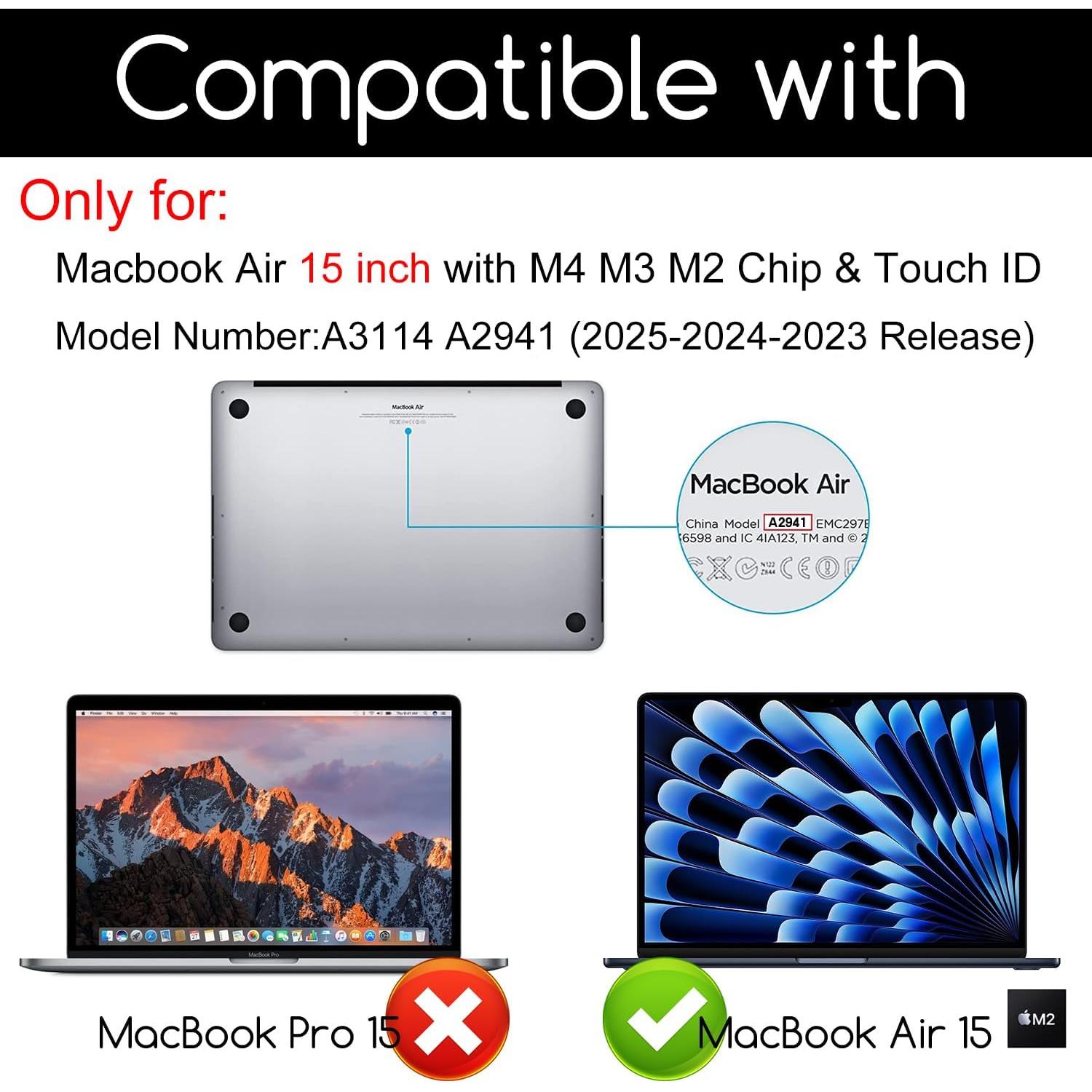 Protector de Pantalla KEANBOLL para MacBook Air 15.3" 2023-2025