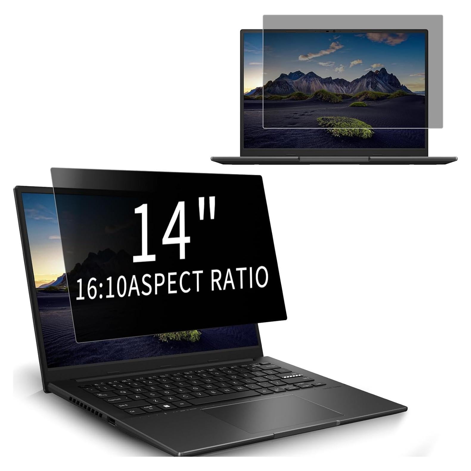 Protector de Pantalla Privada 14" 16:10 HinZann Anti-rayones