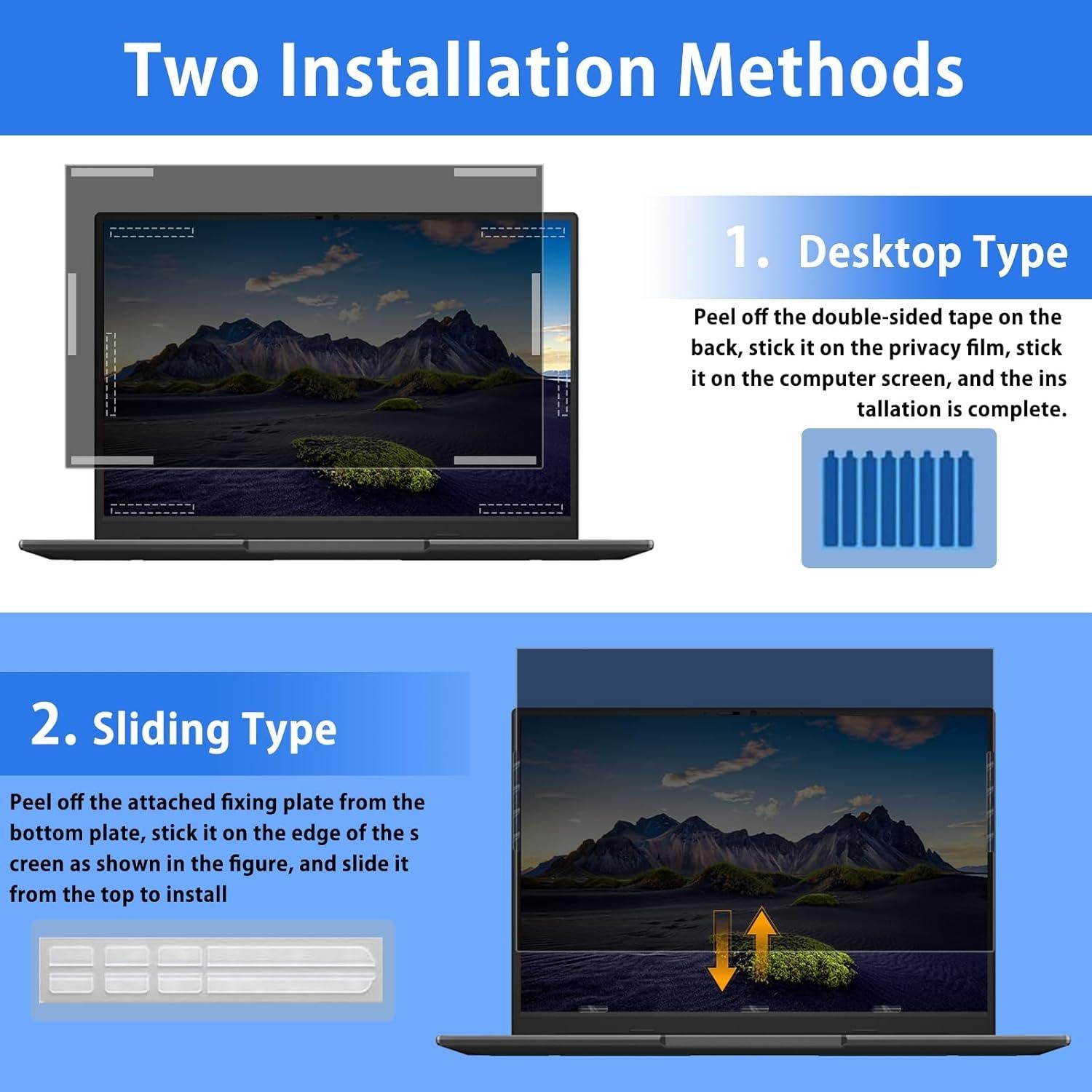 Protector de Pantalla Privada 14" 16:10 HinZann Anti-rayones