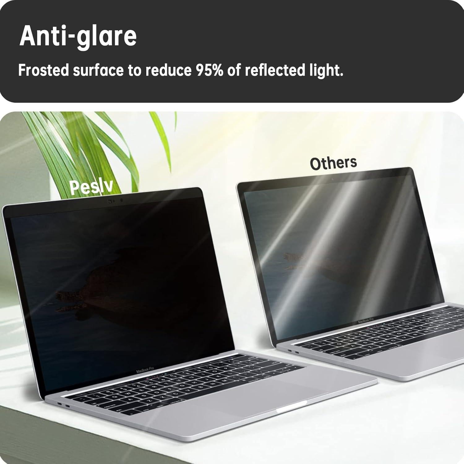 Filtro de Privacidad Magnético Peslv para MacBook Pro 15"