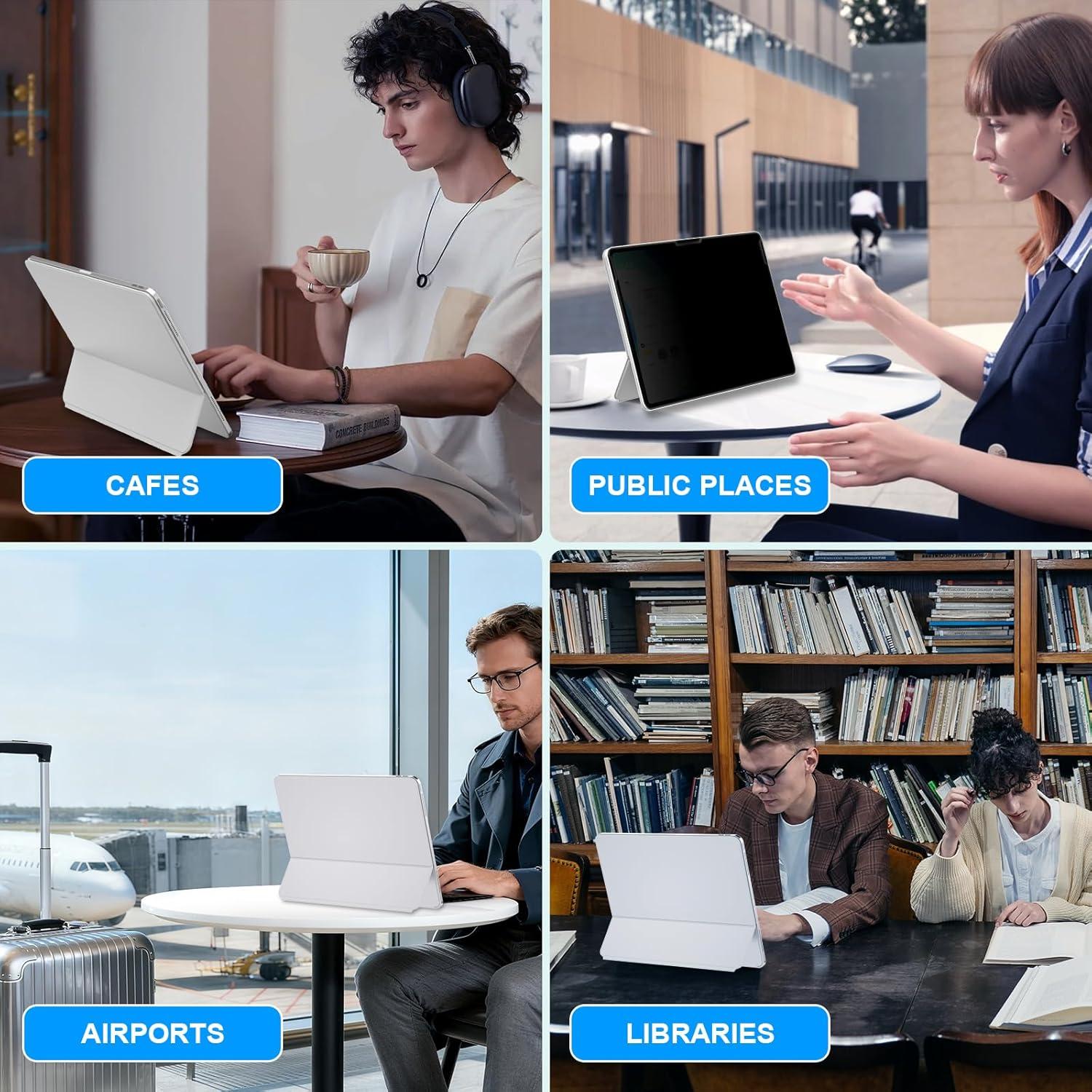 Pantalla de Privacidad Magnética LUSA DESIGN para Laptop 12"