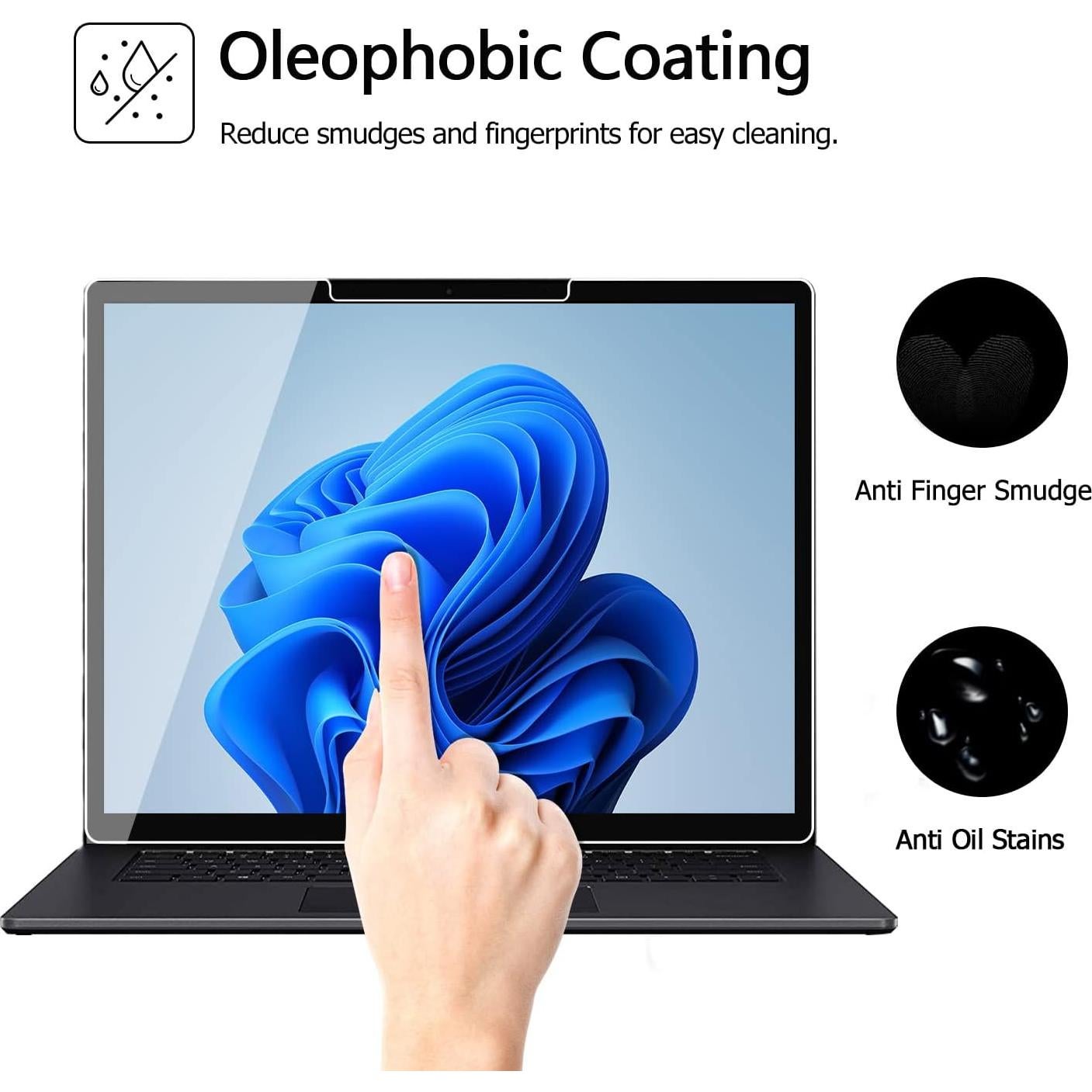 Protector de Pantalla Megoo para Surface Laptop 13.5" HD 9H