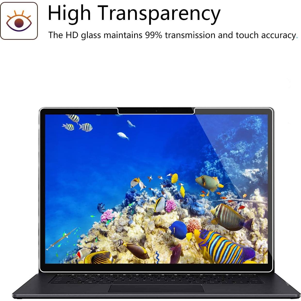 Protector de Pantalla Megoo para Surface Laptop 13.5" HD 9H