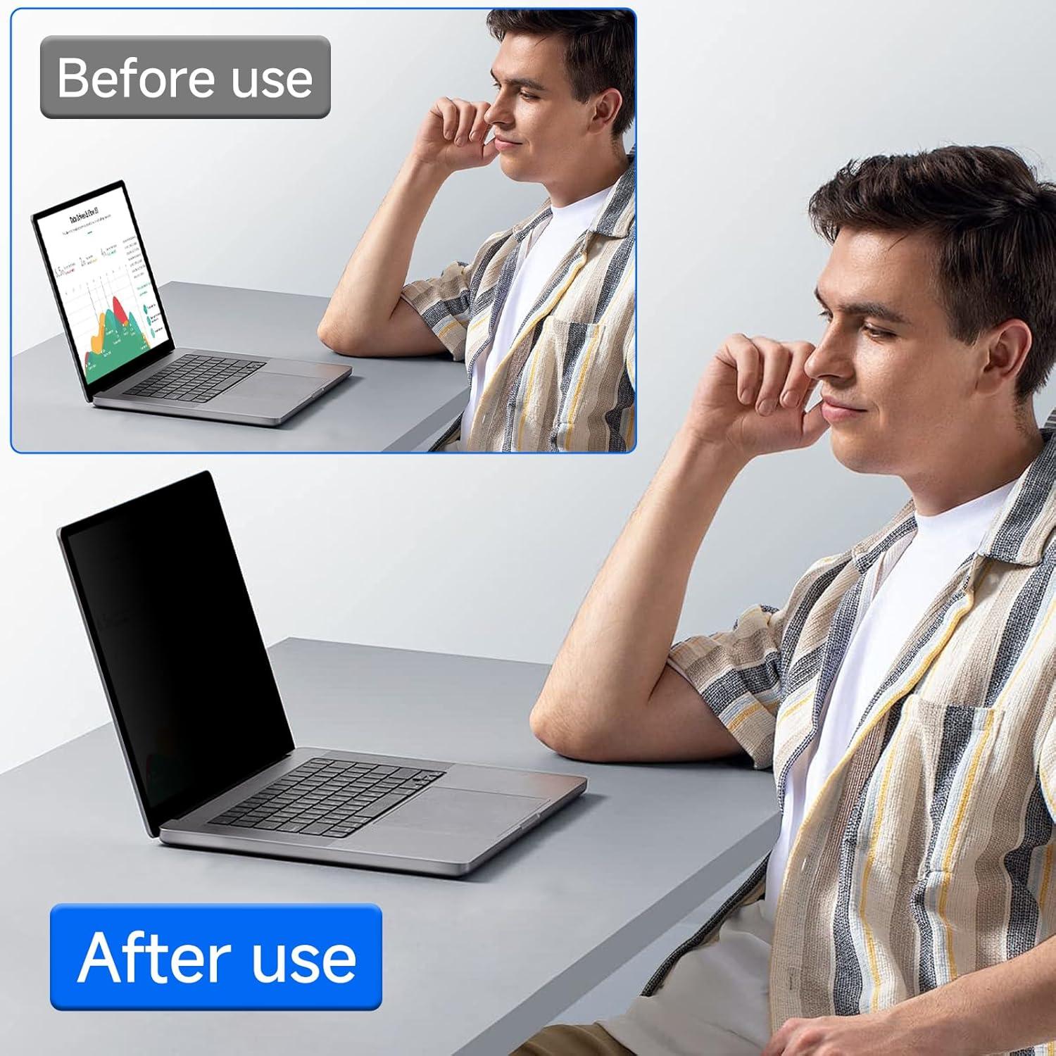 Pantalla de Privacidad ZOEGAA 14" 360° Anti-reflejo 16:10