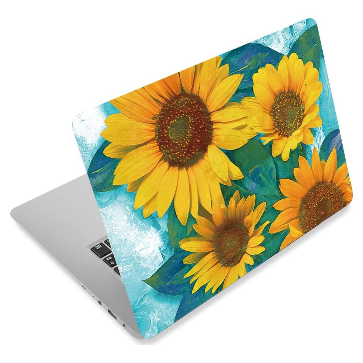 Calcomanía para Laptop HYUTOTA Girasol 38x27 cm PVC