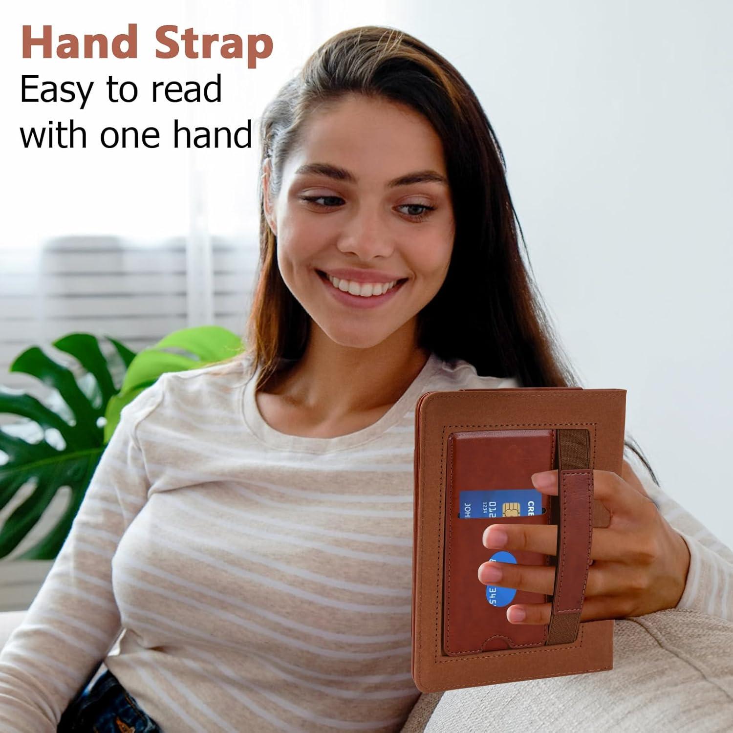 Funda COO para Kindle Paperwhite 6.8"/7" Cuero PU con Soporte