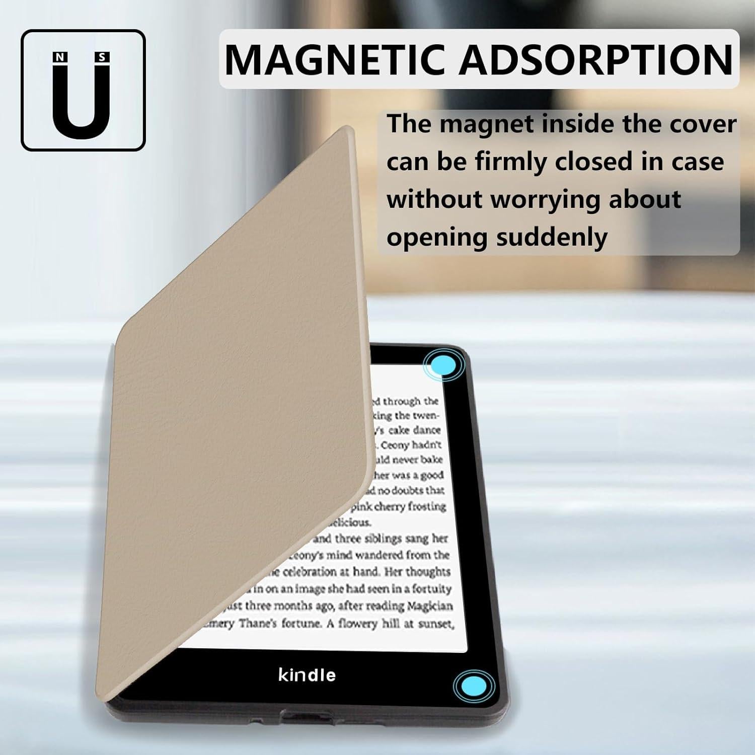 Funda MOROCK para Kindle Paperwhite 2024 - Café Avena