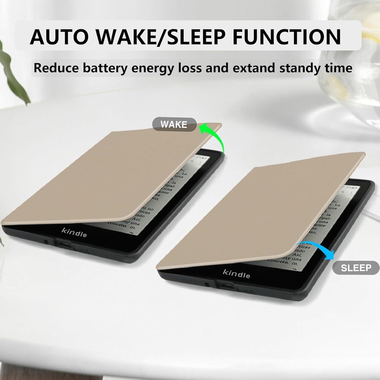 Funda MOROCK para Kindle Paperwhite 2024 - Café Avena