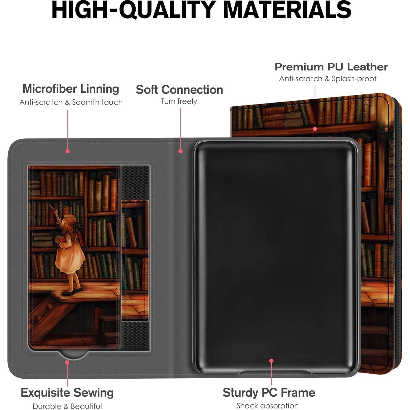 Funda Ayotu para Kindle Paperwhite 2021 - Auto Despertar, PU