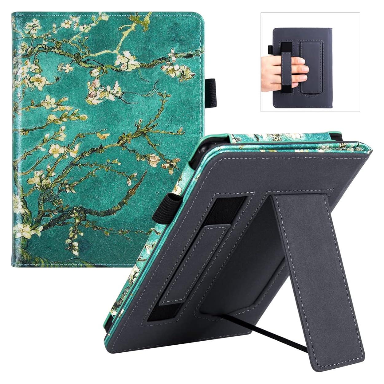 Funda BOZHUORUI para Kindle Paperwhite 6" 5ª/6ª/7ª/10ª Gen con Soporte