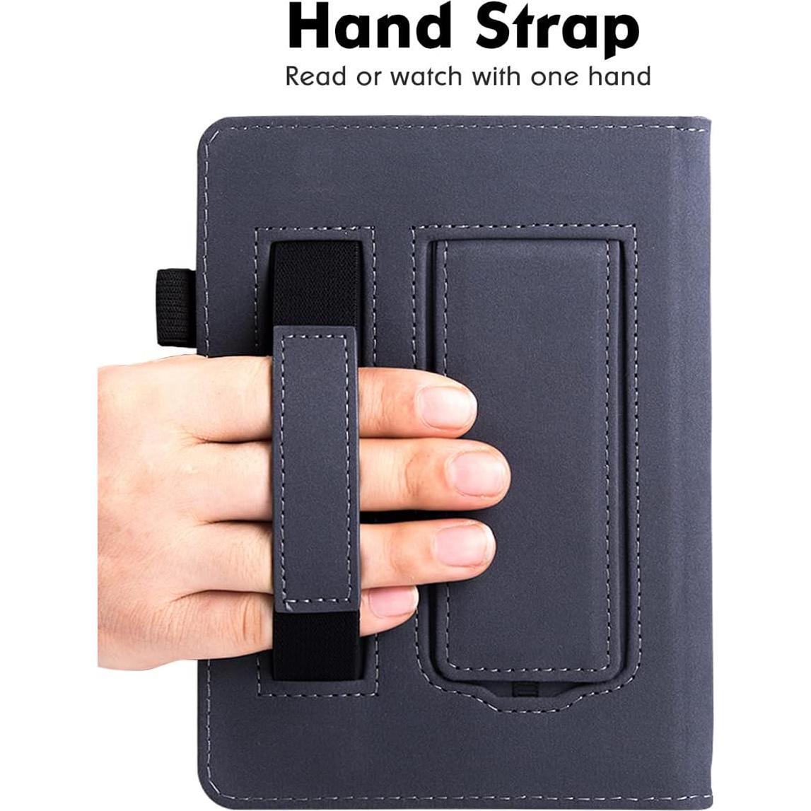 Funda BOZHUORUI para Kindle Paperwhite 6" 5ª/6ª/7ª/10ª Gen con Soporte