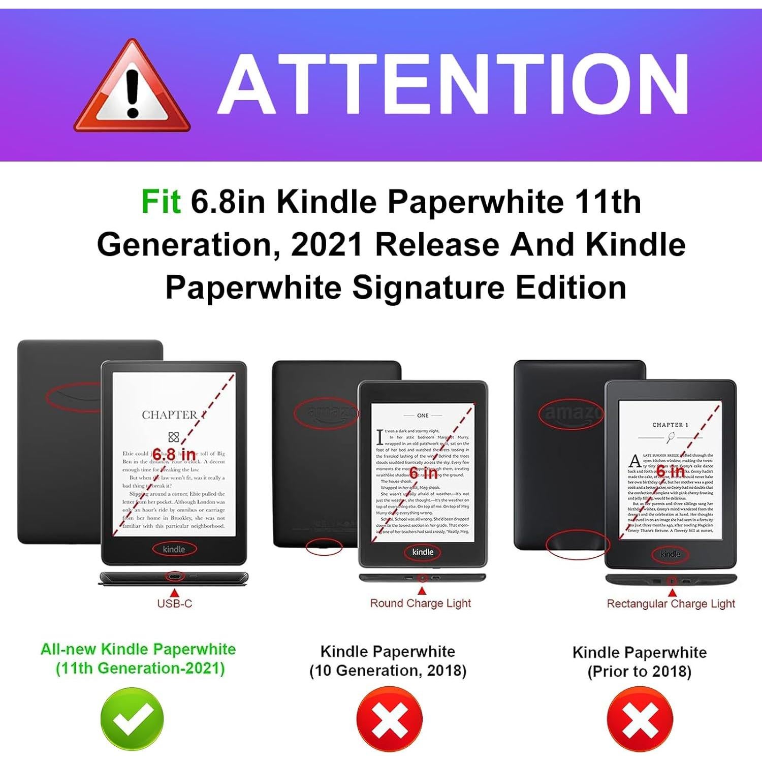 Funda para Kindle Paperwhite 11ª Gen 2021 - Flor Vintage