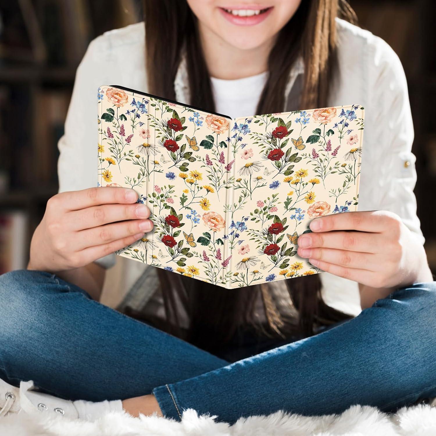 Funda para Kindle Paperwhite 11ª Gen 2021 - Flor Vintage