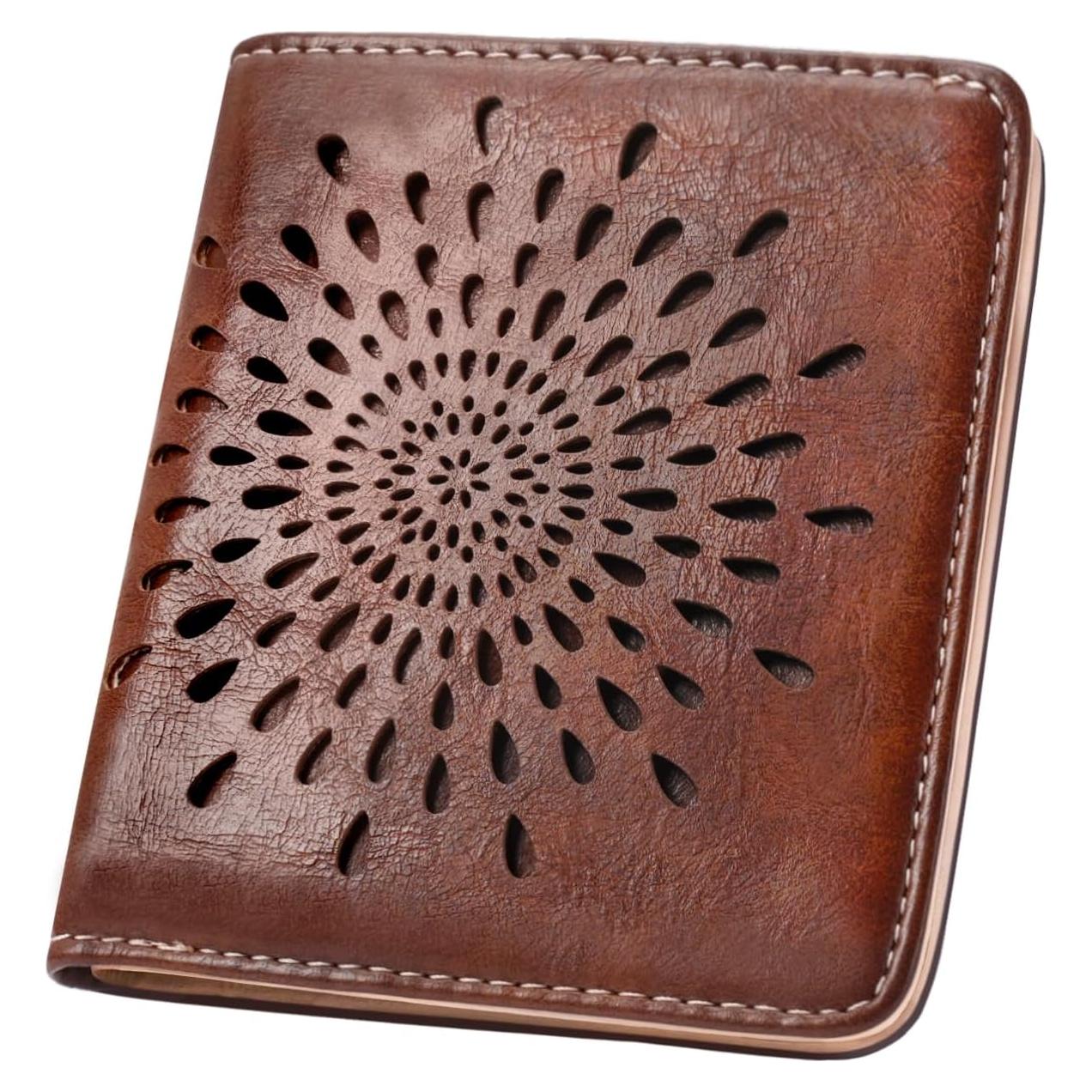 Cartera APHISON Girasol RFID de Cuero para Mujeres
