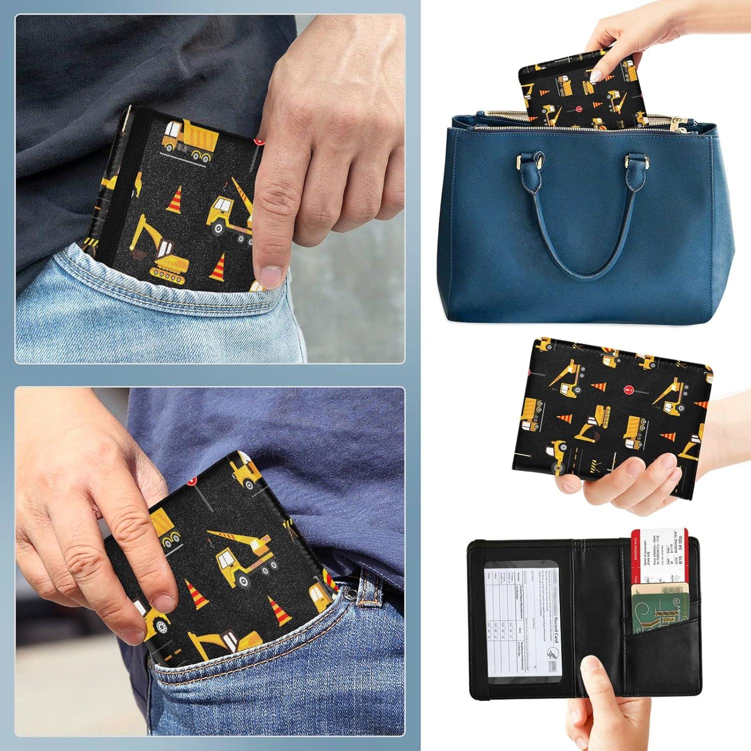 Soporte de Pasaporte y Tarjeta de Vacunas Linqin 2-en-1