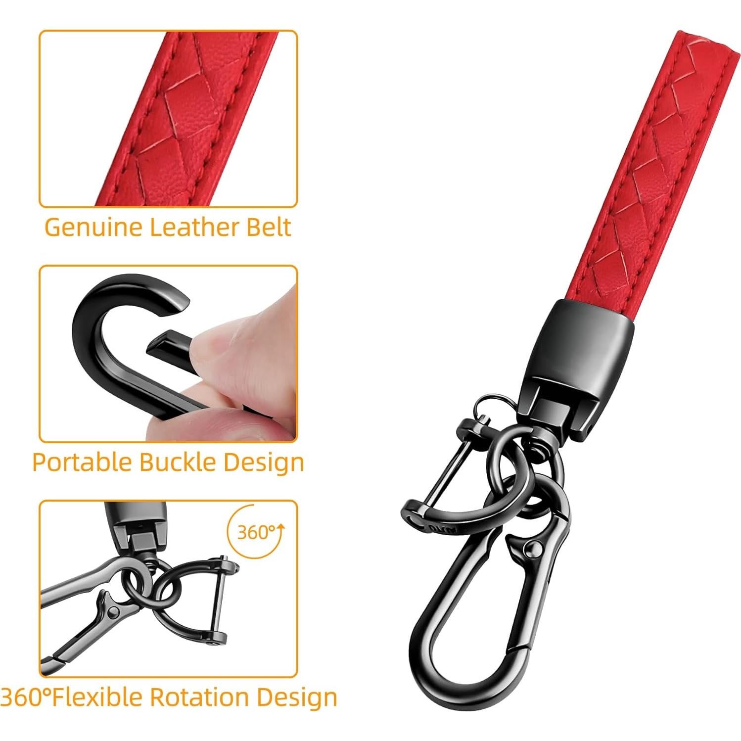 Funda de Llave Sindeda para Honda - Protección TPU Roja